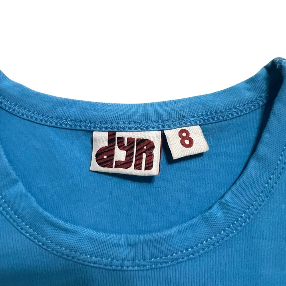 DYR Cph by Danefae Blue Bald Eagle Graphic T-Shirt - Picture 4 of 4